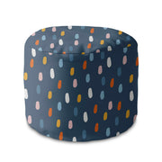 Kulatá podnožka Colorful Rain-Velvet