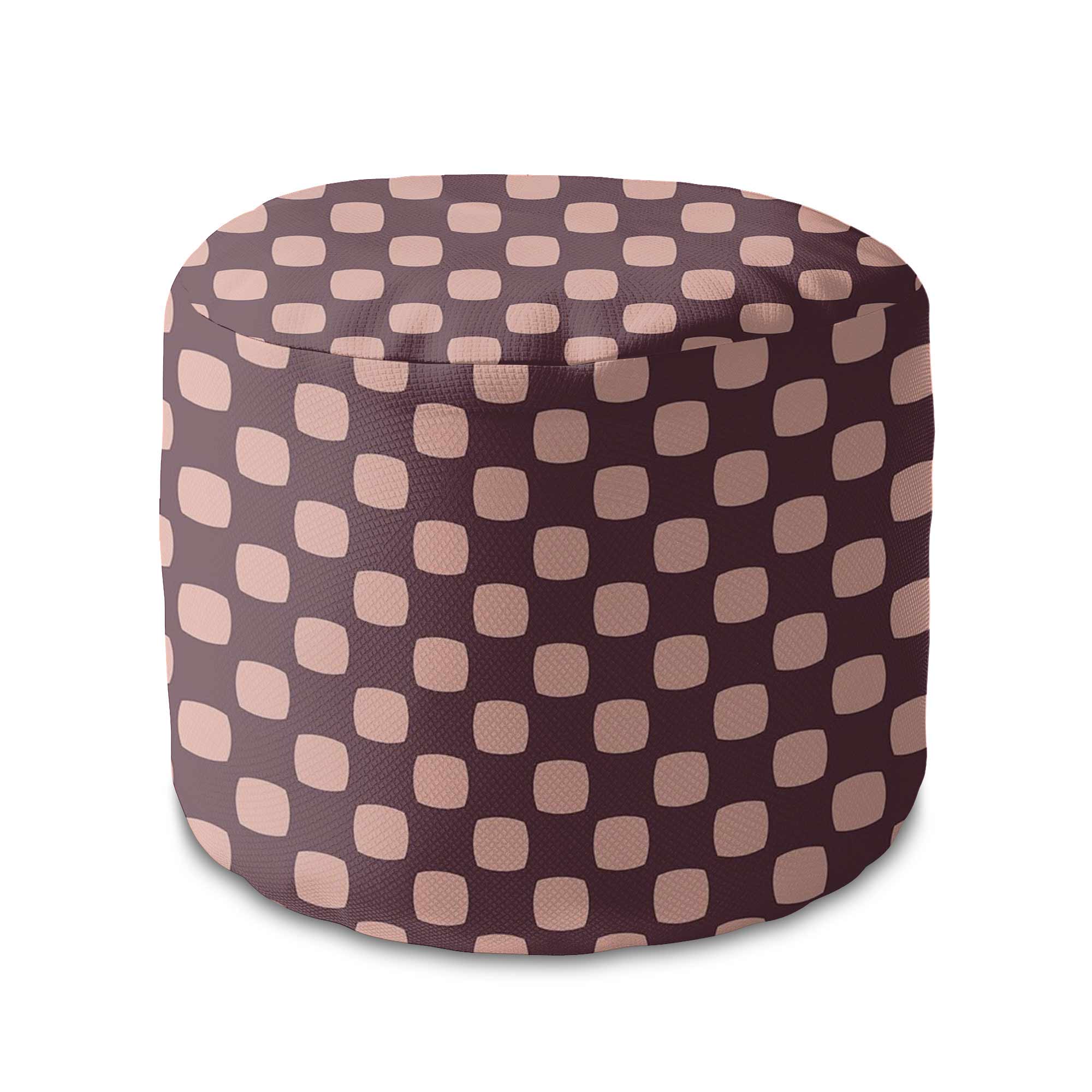 Kulatá podnožka Geometric Squares