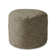 Runder Hocker Fußhocker More Leaves Beige-Oxford