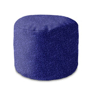 Round pouf footstool More Leaves-Oxford
