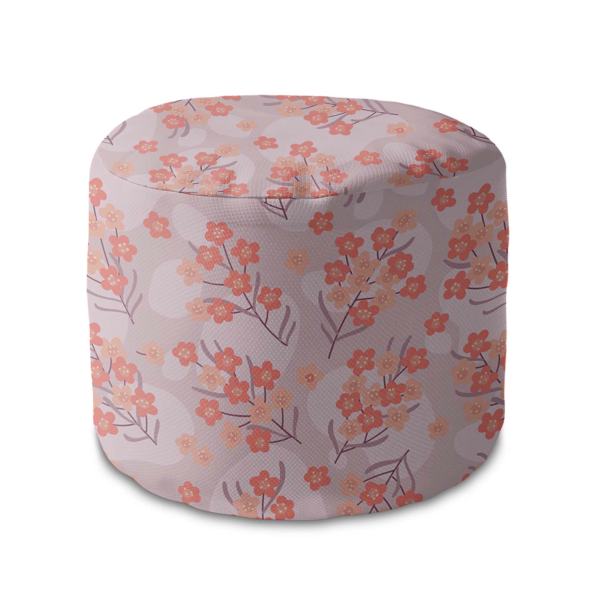 Kulatý puf podnožka Summer Garden