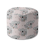 Kulatá taburetka podnožka Cute Koala