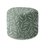 Kulatá podnožka Abstract Brush Leaves-Velvet