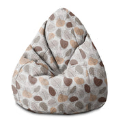 Puf Pearshape Monstera Lineart-S-Oxford