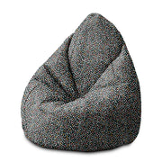 Puf Pearshape Viacfarebné Bodky-M-Velvet