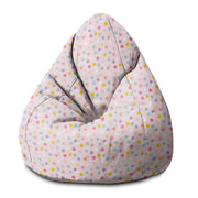 Puf Pearshape Pastel Konfety Puntíky