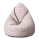 Puf Pearshape Pastel Konfety Puntíky