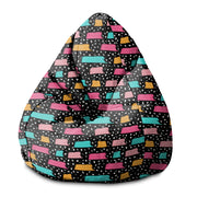 Sitzsack Pearshape Zufällige Formen-S-Velvet