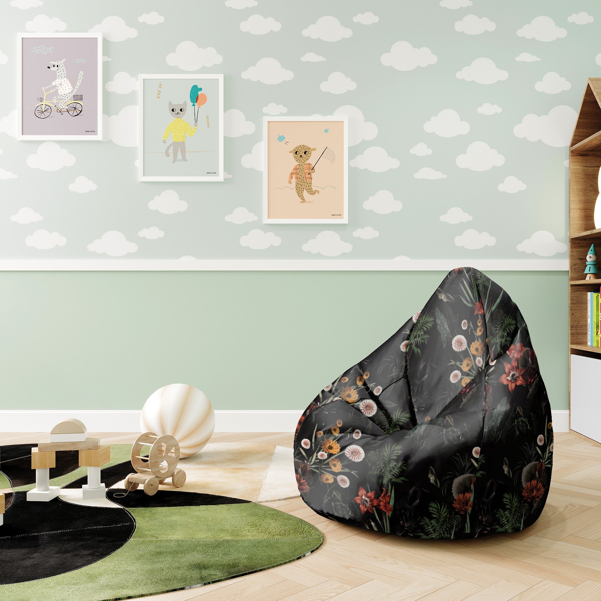 Puf Pearshape Reborn Jungle