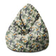 Puf Pearshape Toucans Jungle-S-Velvet