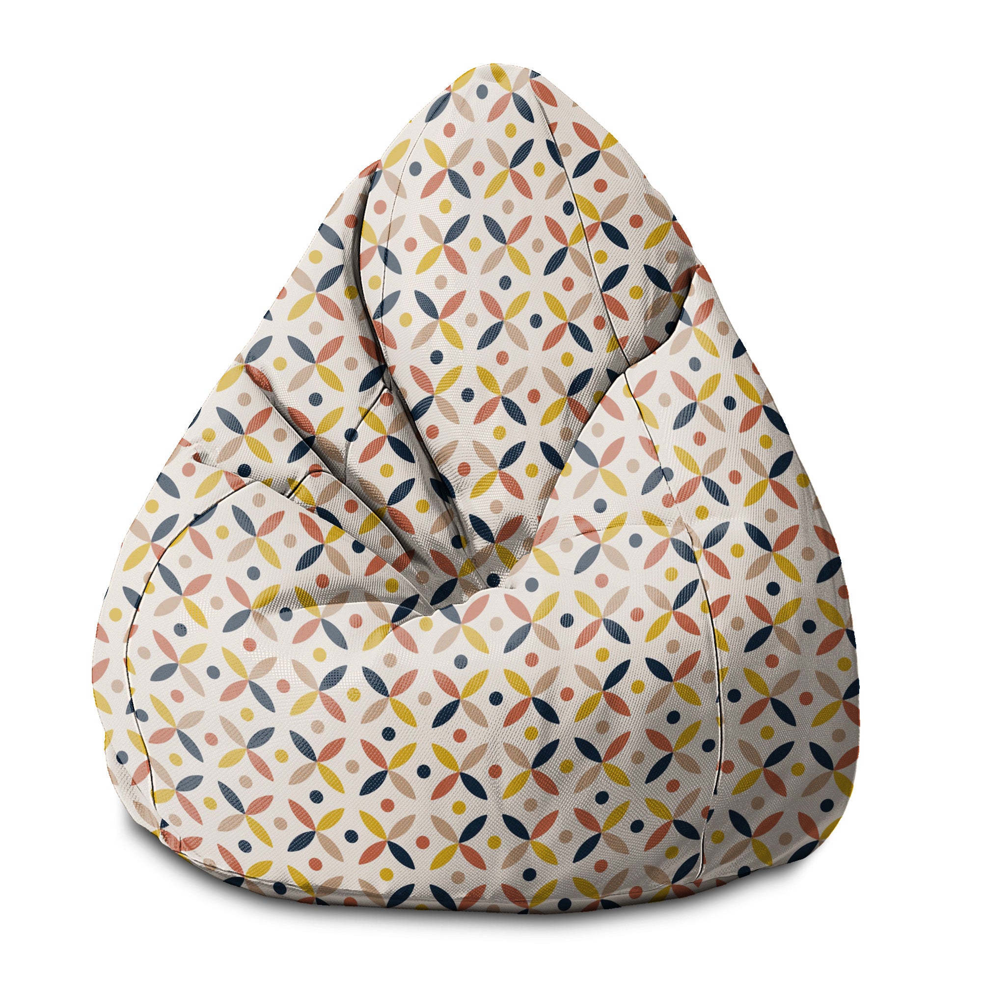 Puf Pearshape Skandinávský design S-Oxford