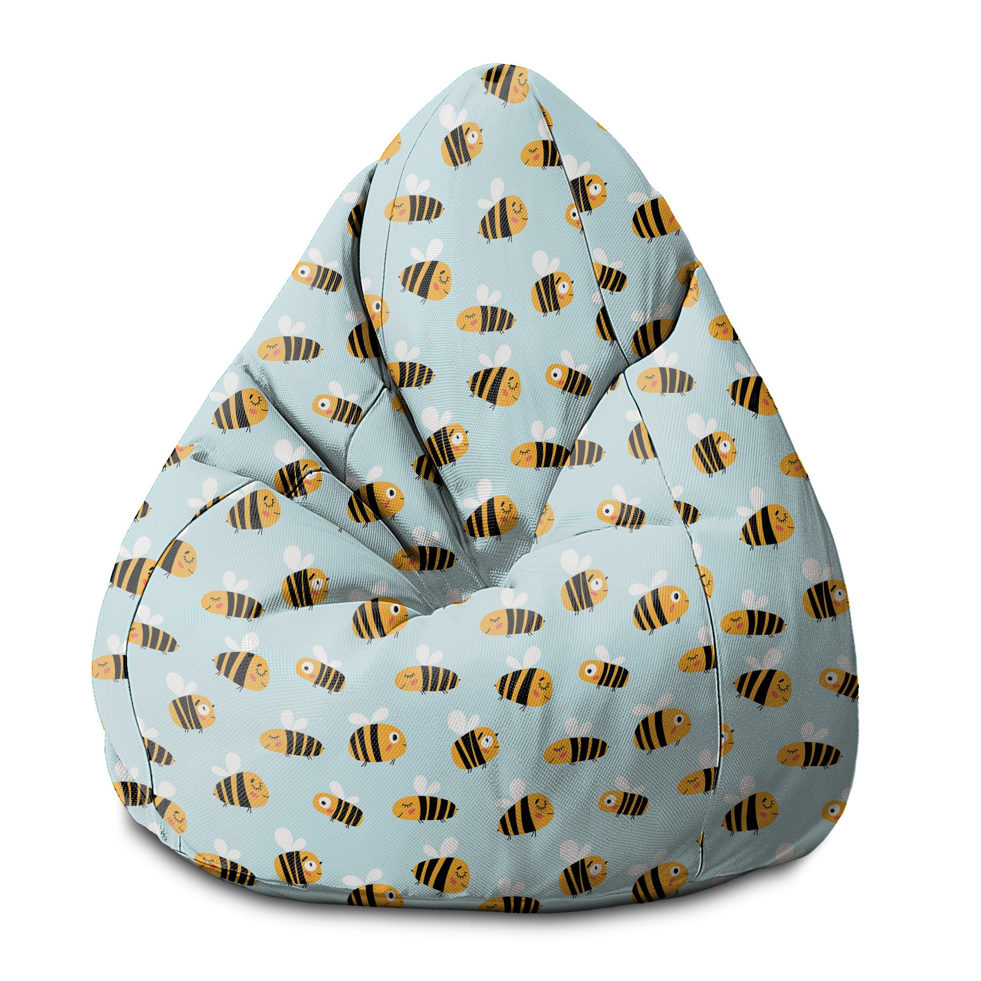 Sedací vak Pearshape Bee Life-Oxford-M
