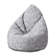 Puf Pearshape Cartoon Dalmatian-M-Velvet