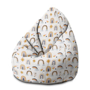 Sitzsack Pearshape Cartoon Regenbogen und Sonne-M-Oxford