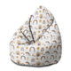 Sitzsack Pearshape Cartoon Regenbogen und Sonne-M-Velvet