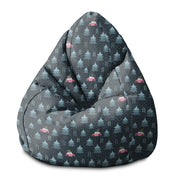 Puf Pearshape Christmas Trip-Velvet-S
