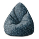 Puf Pearshape Dark Cartoon Style Dinosaur-S-Oxford
