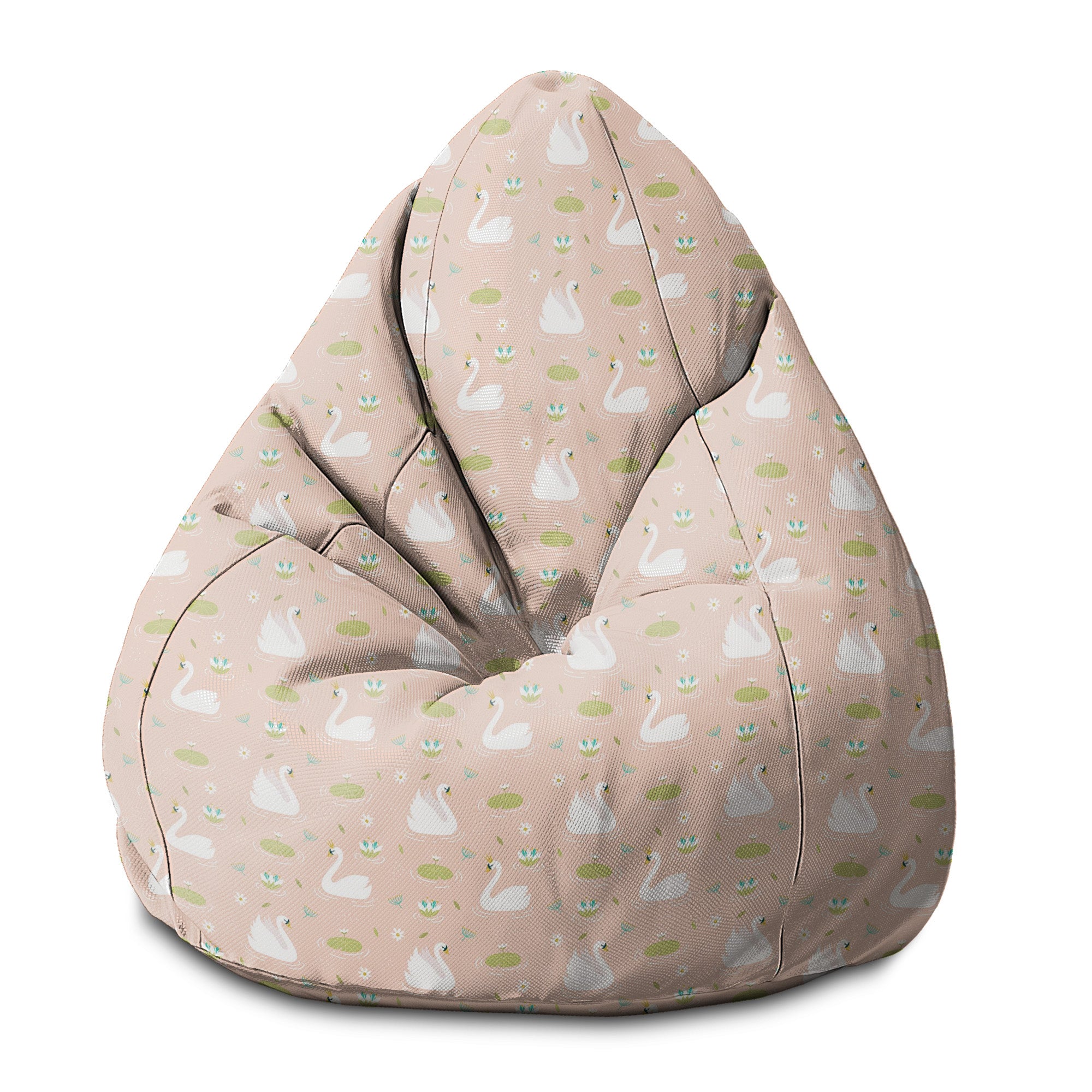 Puf Pearshape Elegantní labutě