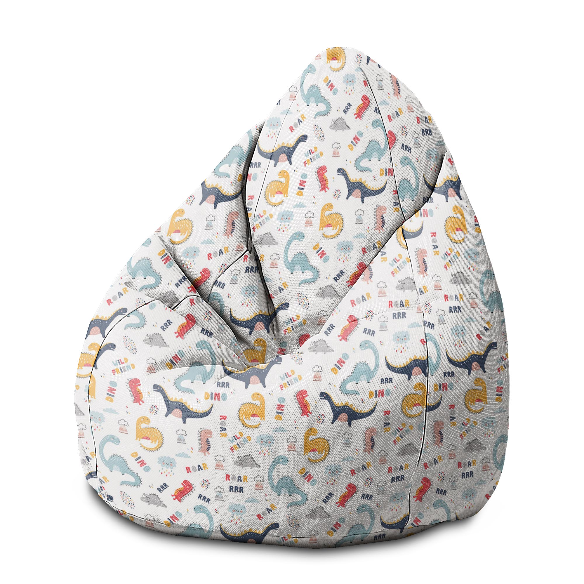 Puf Pearshape Funny Kids Dinosauři-M-Velvet