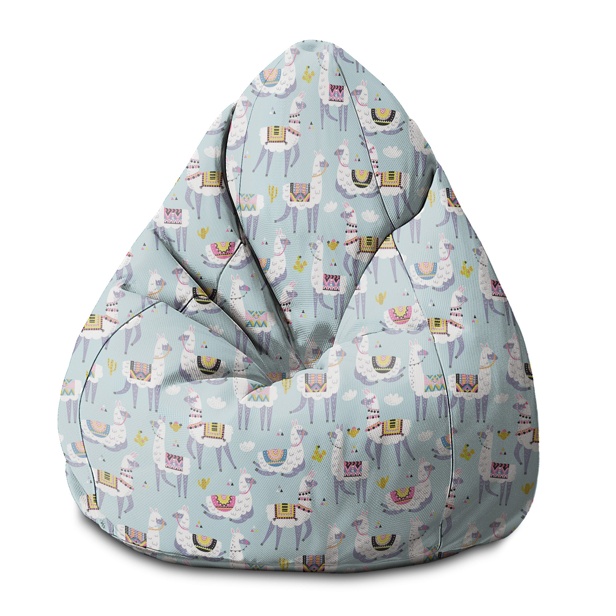 Puf Pearshape Lama a Kaktus