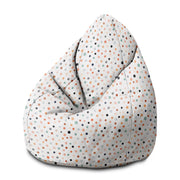 Puf Pearshape Pastel Dots-M-Oxford