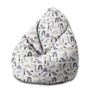 Puf Pearshape Pastel Dětský Dinosaurus-M-Velvet