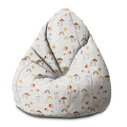 Puf Birnenform Herbstpilz-S-Samt