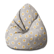 Sedací vak Pearshape Daisies-S-Oxford