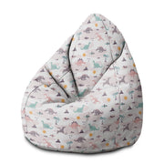 Puf Pearshape Dino Friends-S-Velvet