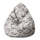 Puf Pearshape Dinosaurs Footprints-M-Velvet