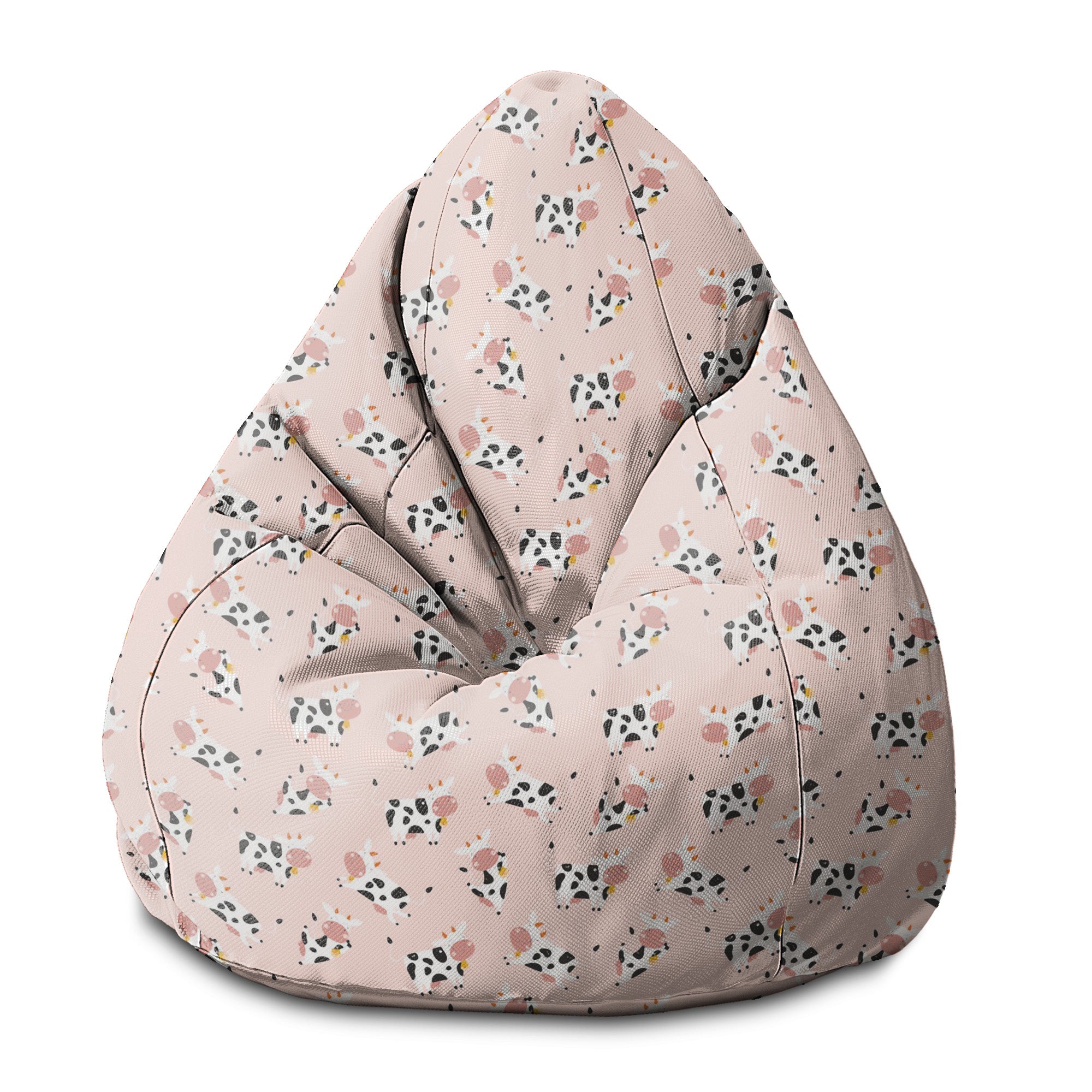 Puf Pearshape Happy Cow
