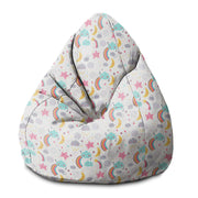 Puf Pearshape Happy Sky-S-Velvet