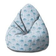 Puf Pearshape Happy Whale-S-Oxford