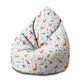 Puf Pearshape Happy Zoo-S-Velvet