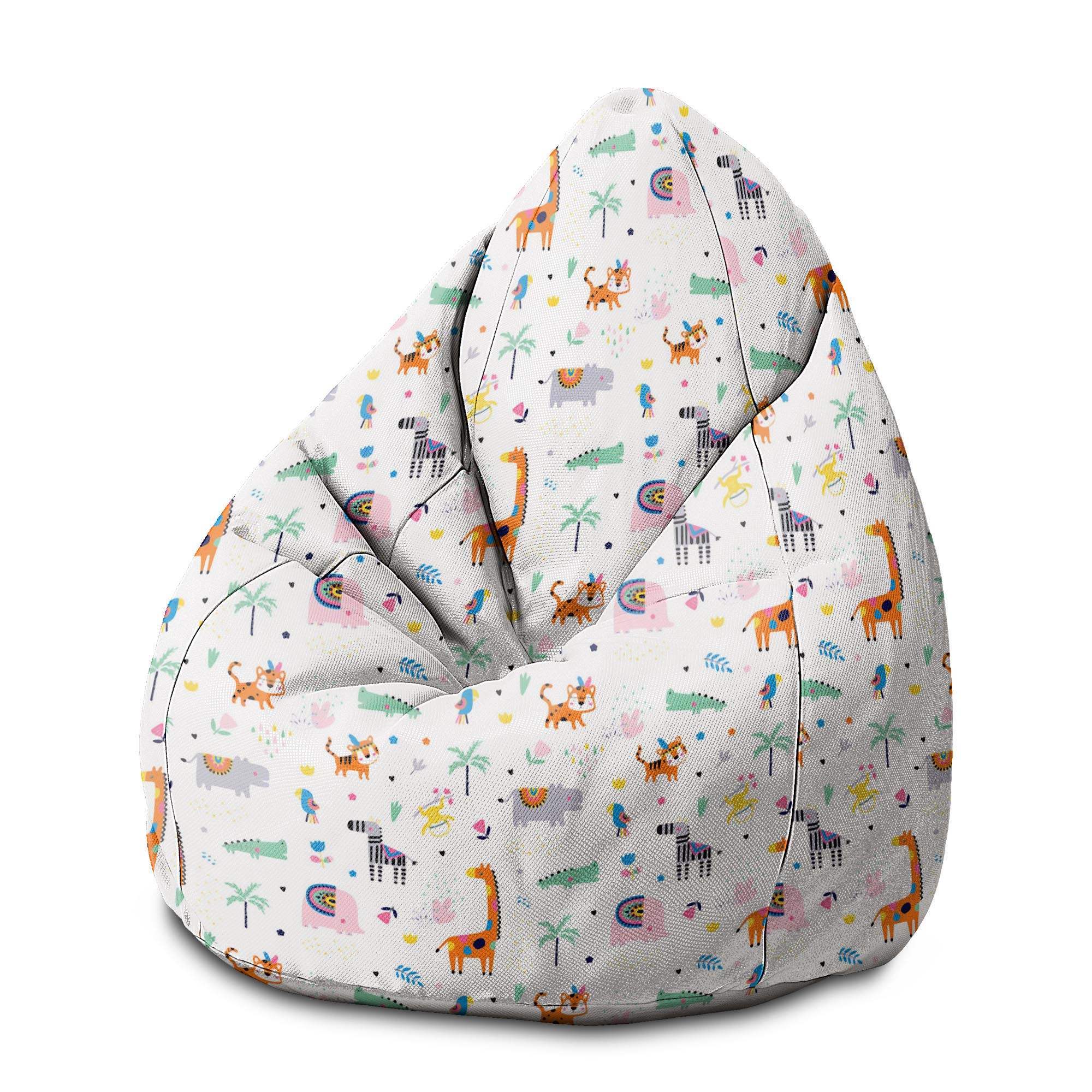 Puf Pearshape Happy Zoo-M-Velvet