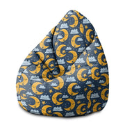 Pearshape Pouf Night Sky-M-Velvet