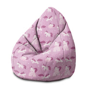 Puf Pearshape Jednorožci a Mraky-M-Velvet