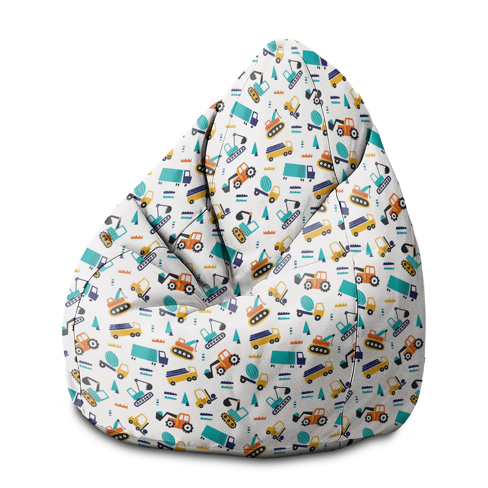 Puf Pearshape Vehicle Pattern-M-Oxford