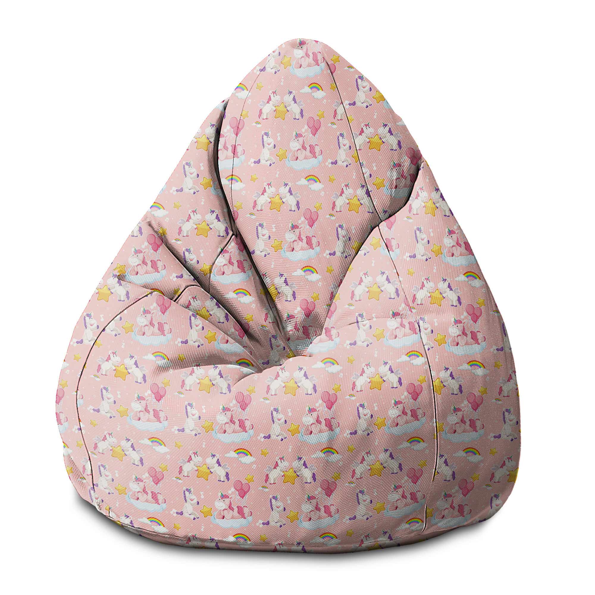 Puf Pearshape Jednorožec Bav se