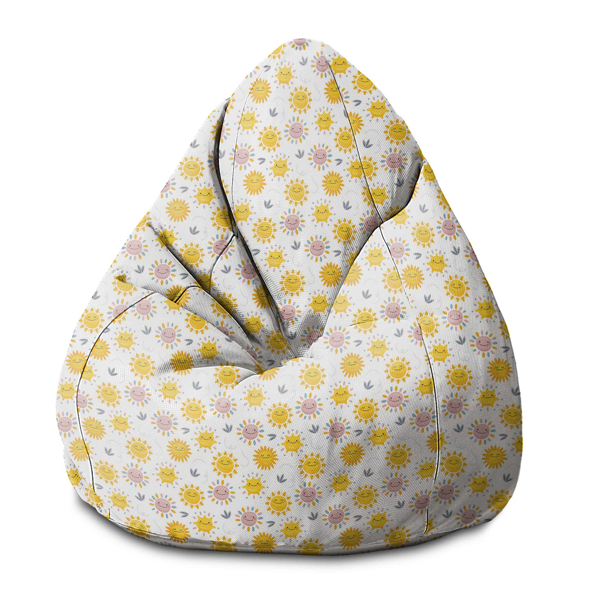 Sedací vak Pearshape Sunny Morning-S-Velvet