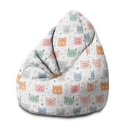 Puf Pearshape Sleepy Cats-M-Oxford