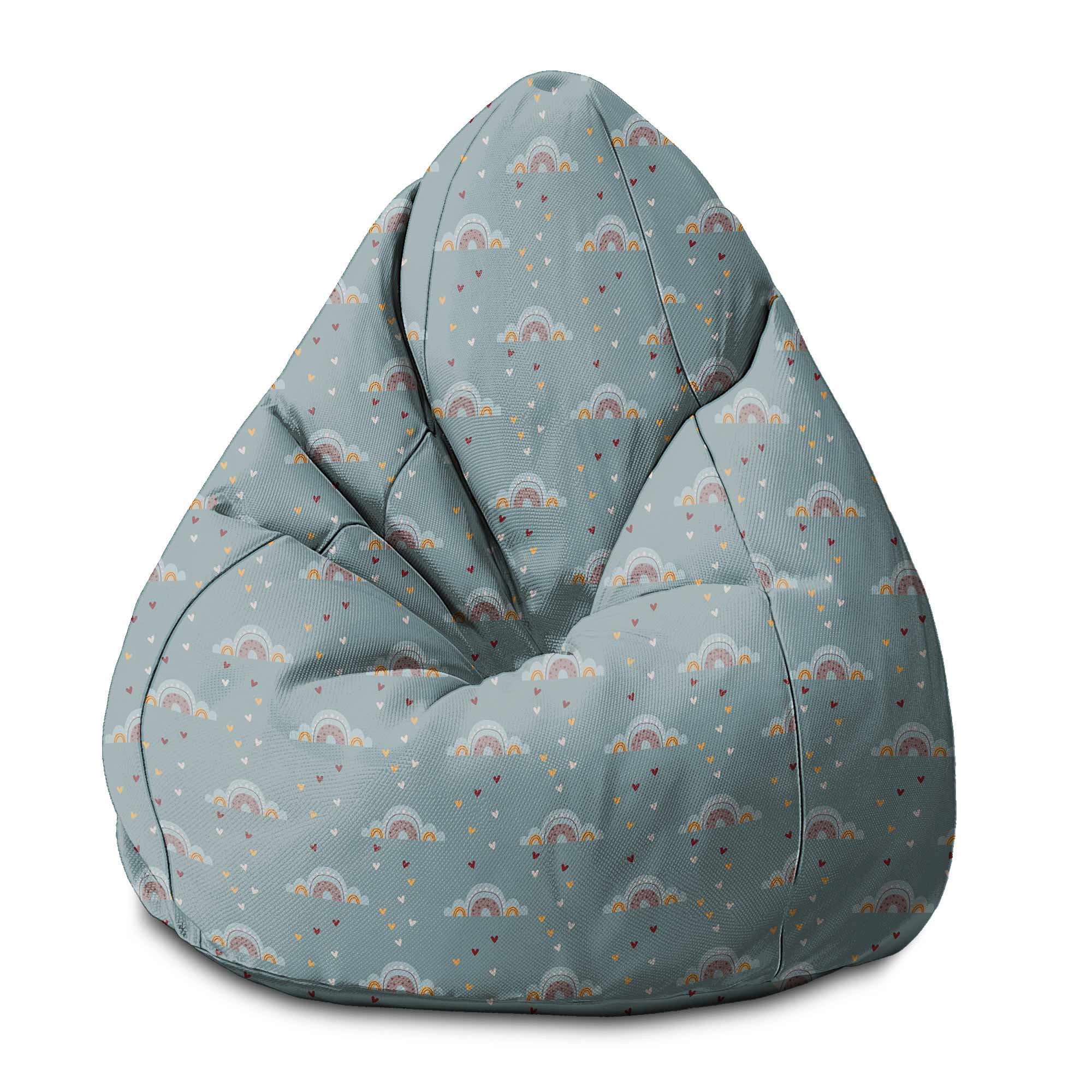 Puf Pearshape Rainbow a Hearts-S-Oxford
