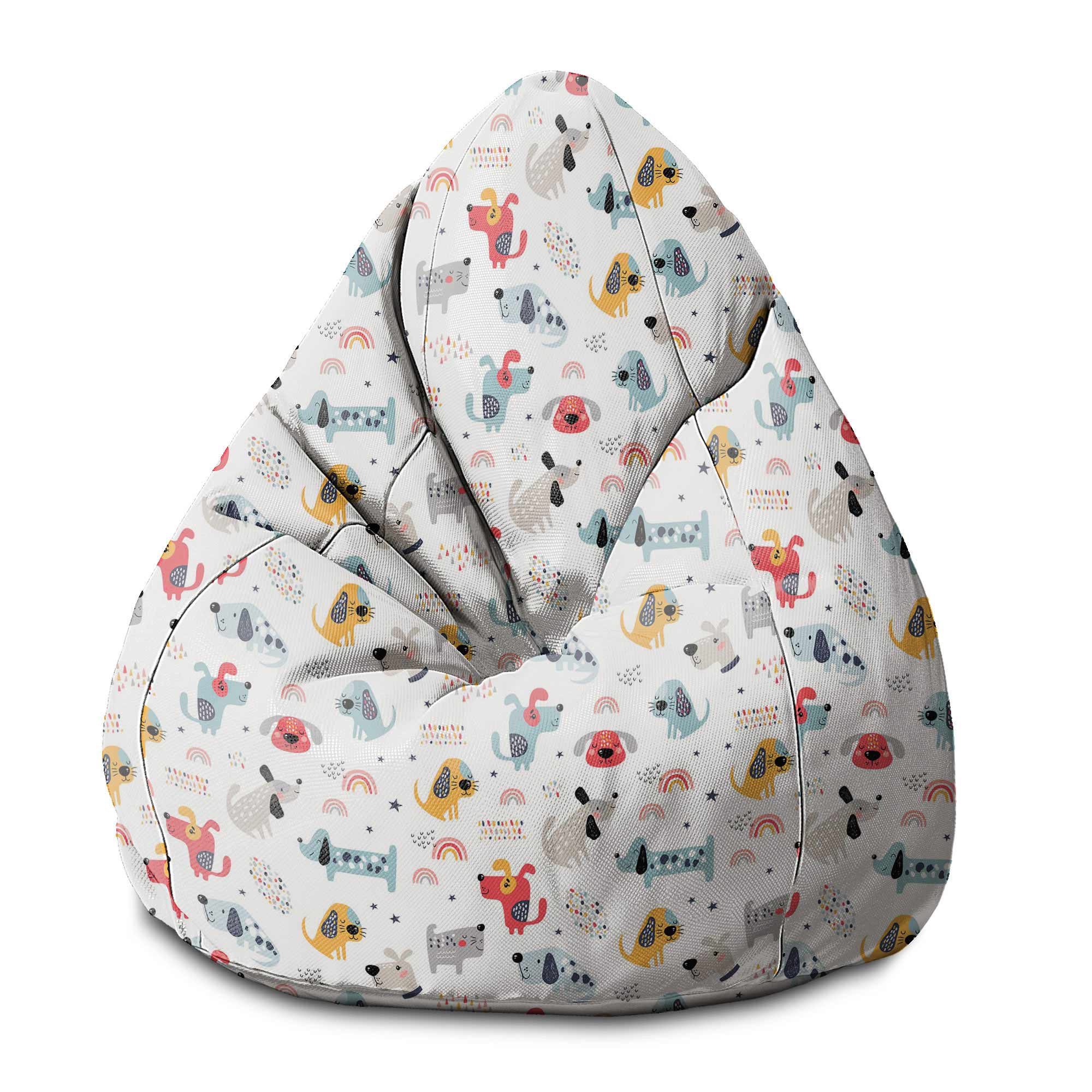 Puf Pearshape Rainbow a Dog-S-Oxford
