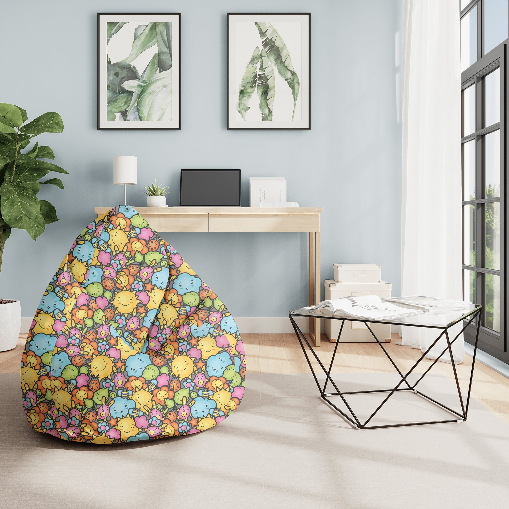 Puf Pearshape Przyjaciele-M-Velvet