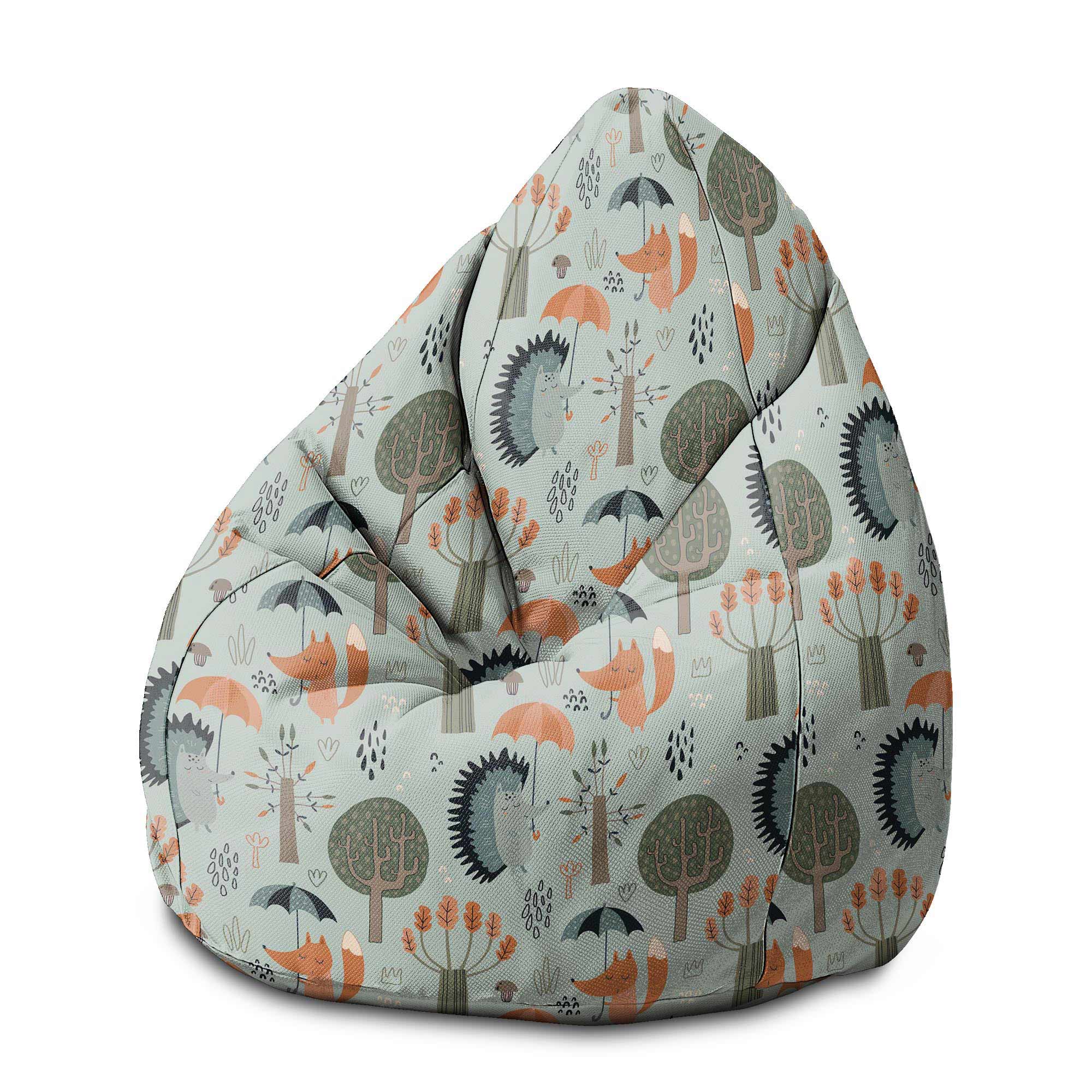Puf Pearshape Podzimní Les-M-Oxford