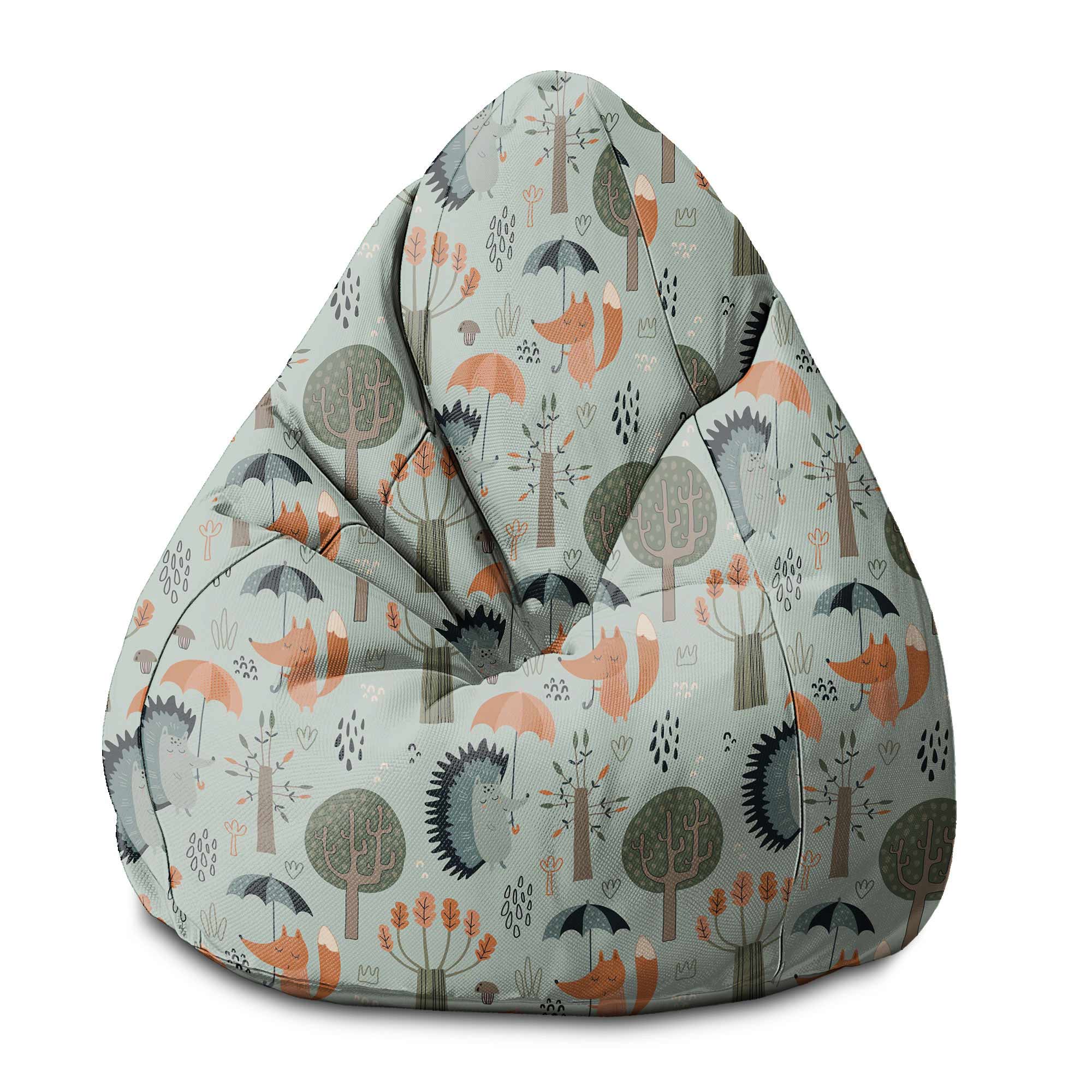 Pearshape Puff Autumn Forest-S-Oxford