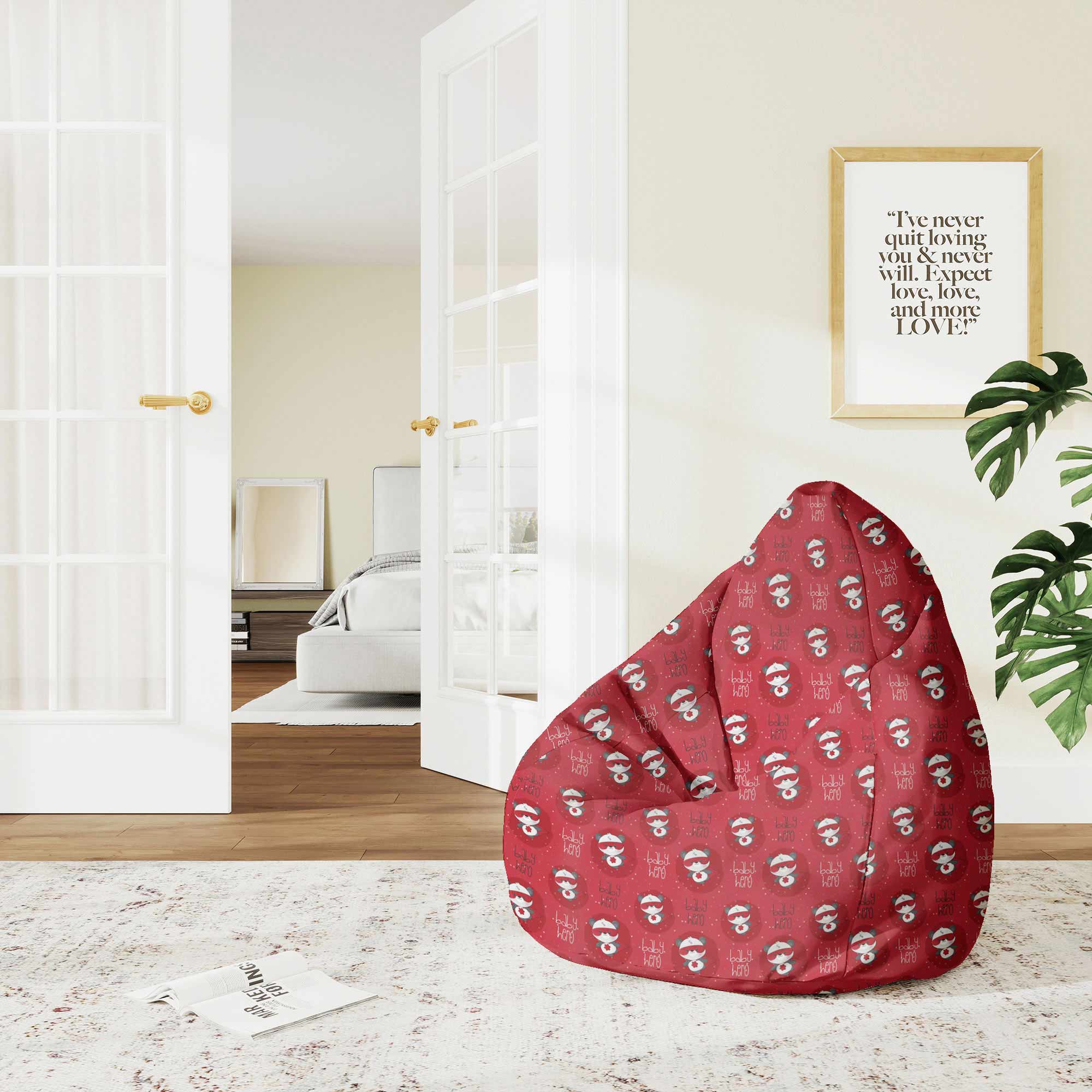 Puf Pearshape Baby Hero-M-Velvet