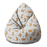 Puf Pearshape Baby Tiger-S-Velvet