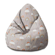 Puf Pearshape Béžový Rainbow-S-Velvet