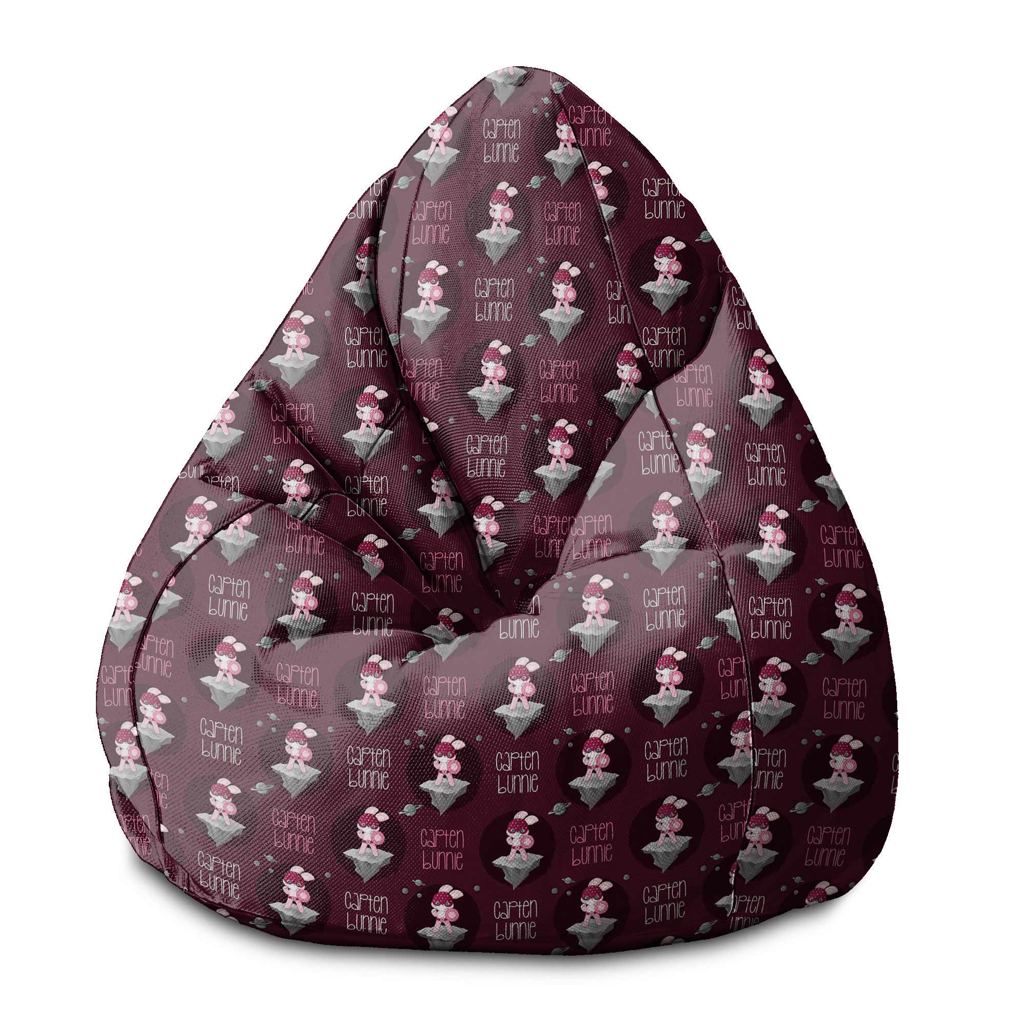 Puf Pearshape Capten Bunny-S-Velvet